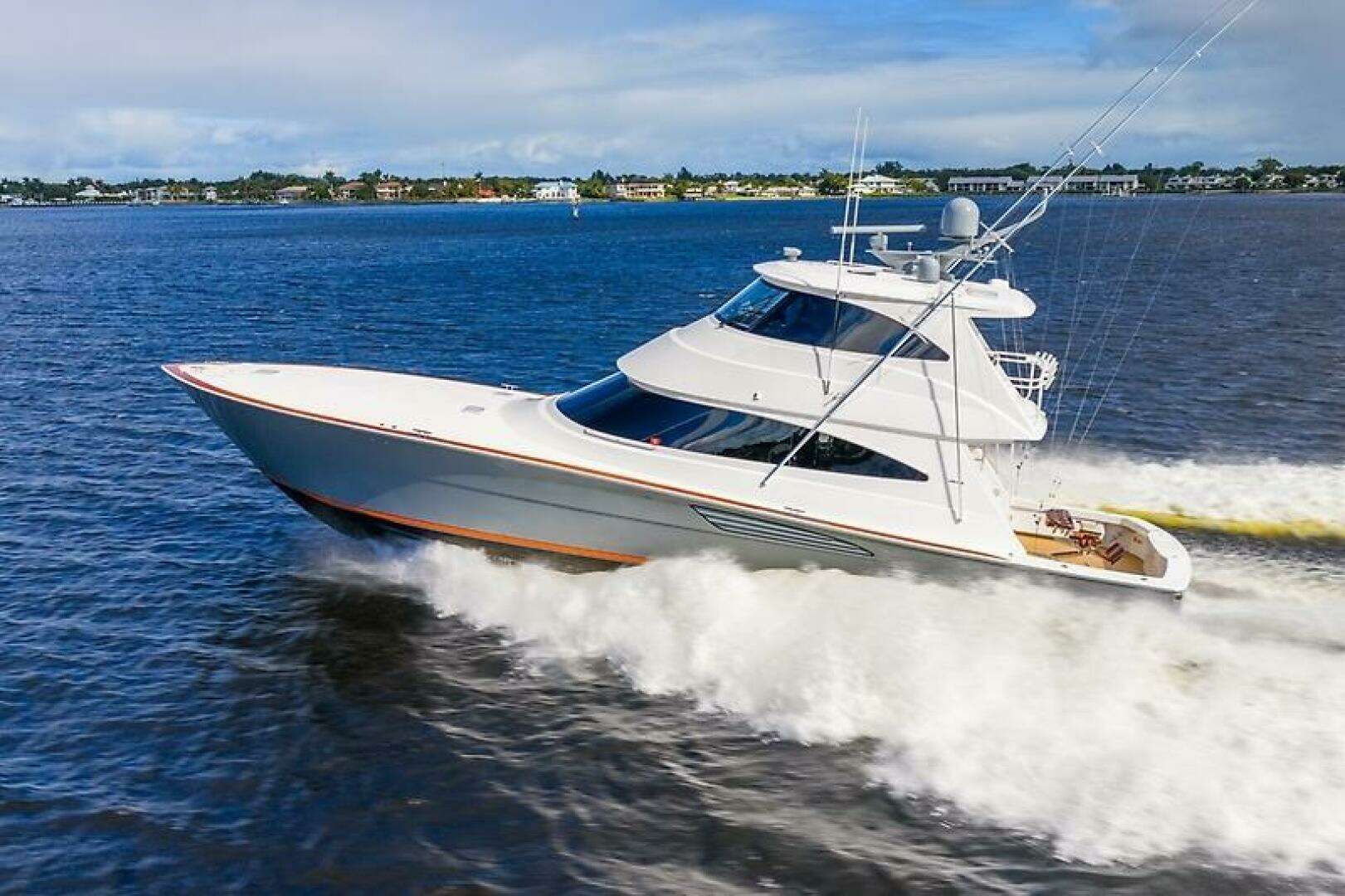 2019 Viking 68 Enclosed Bridge - Image 3