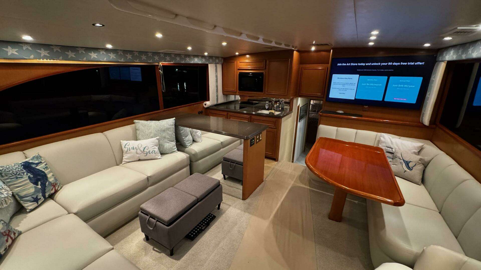 2002 Cavileer 48 Flybridge Sportfisherman - Image 4