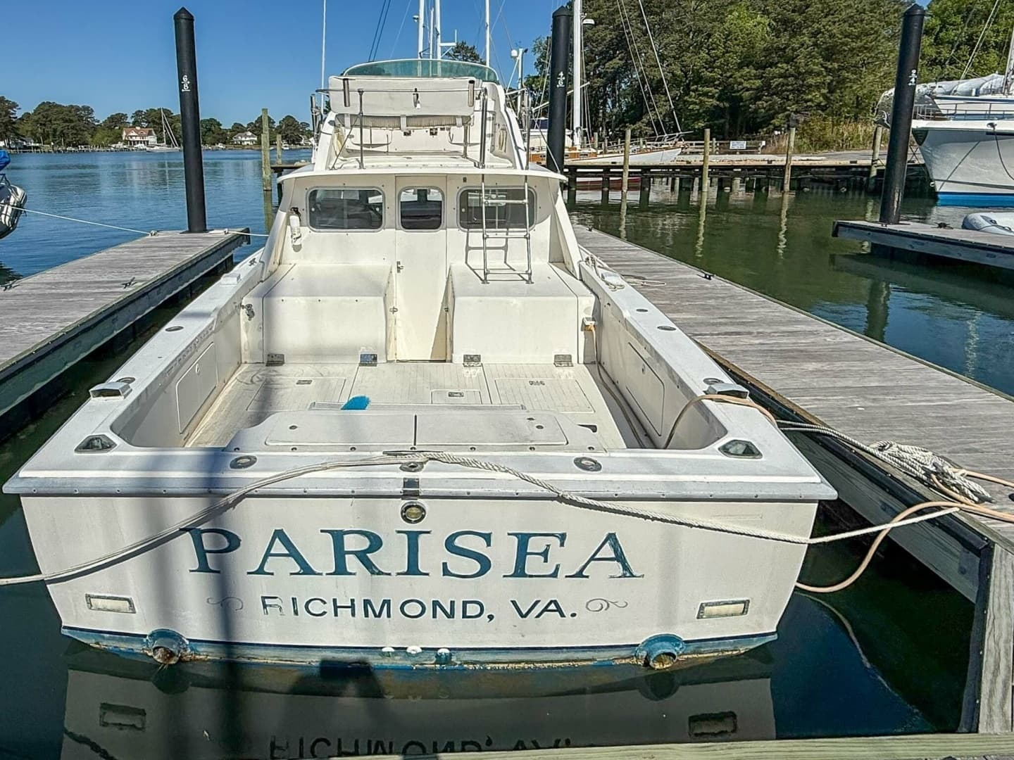 1972 Bertram Fly Bridge Cruiser - Image 3