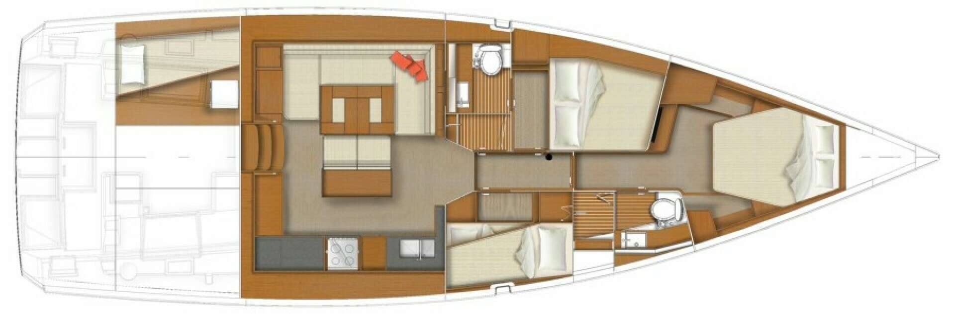 2014 Beneteau Sense 50 - Image 53