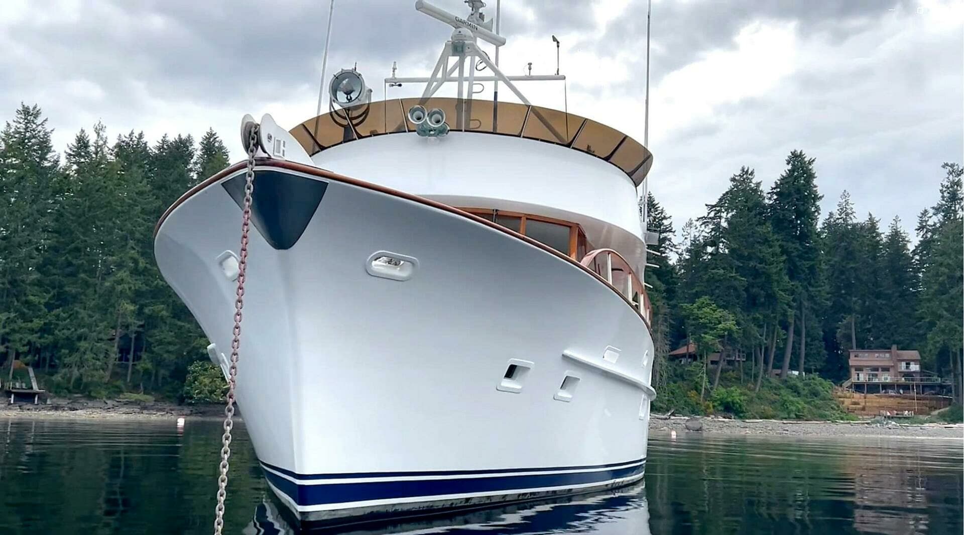 1967 Custom George Moore Custom 74' LR Trawler - Image 2