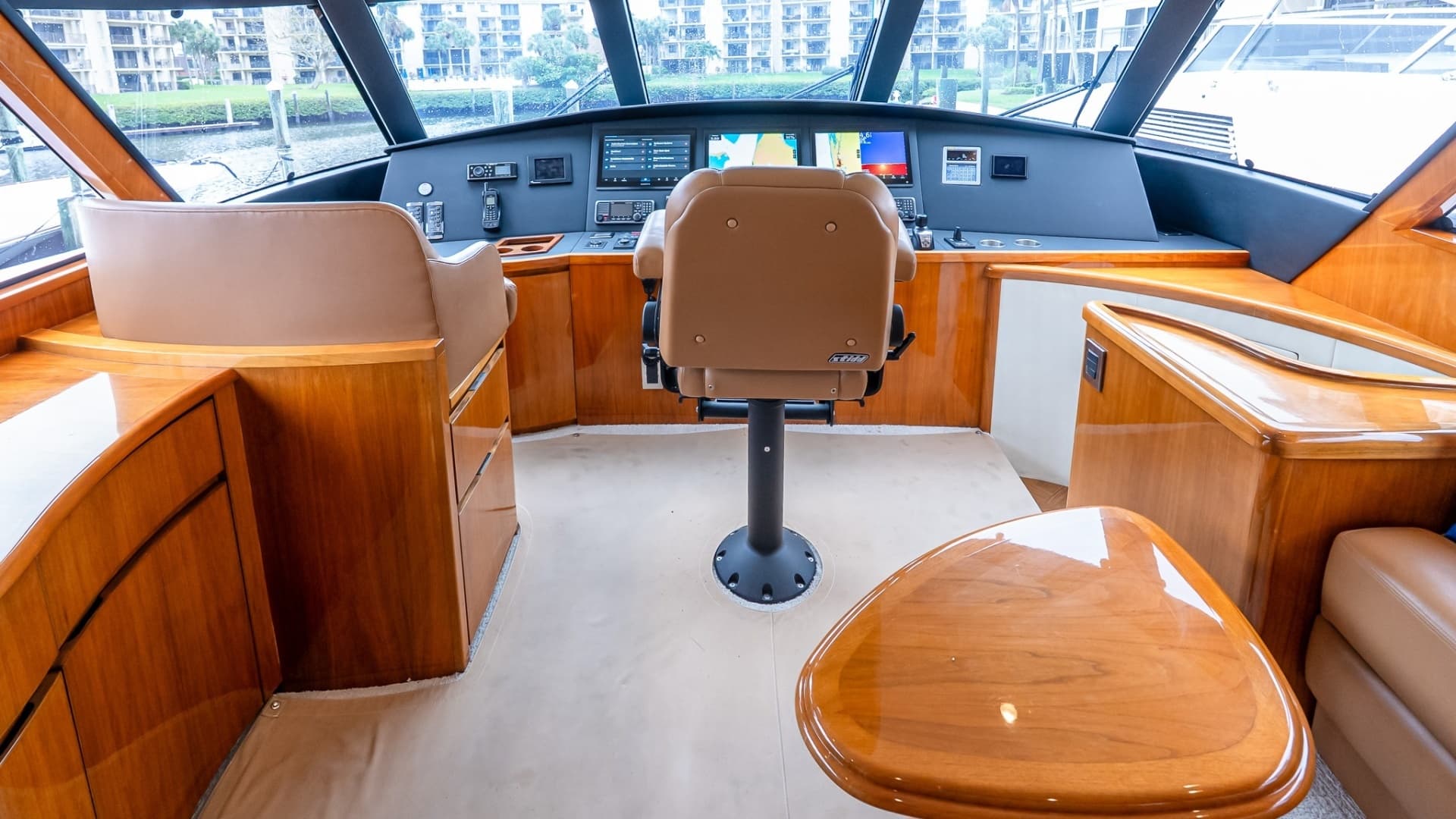 2017 Viking 62 Enclosed Bridge - Image 40