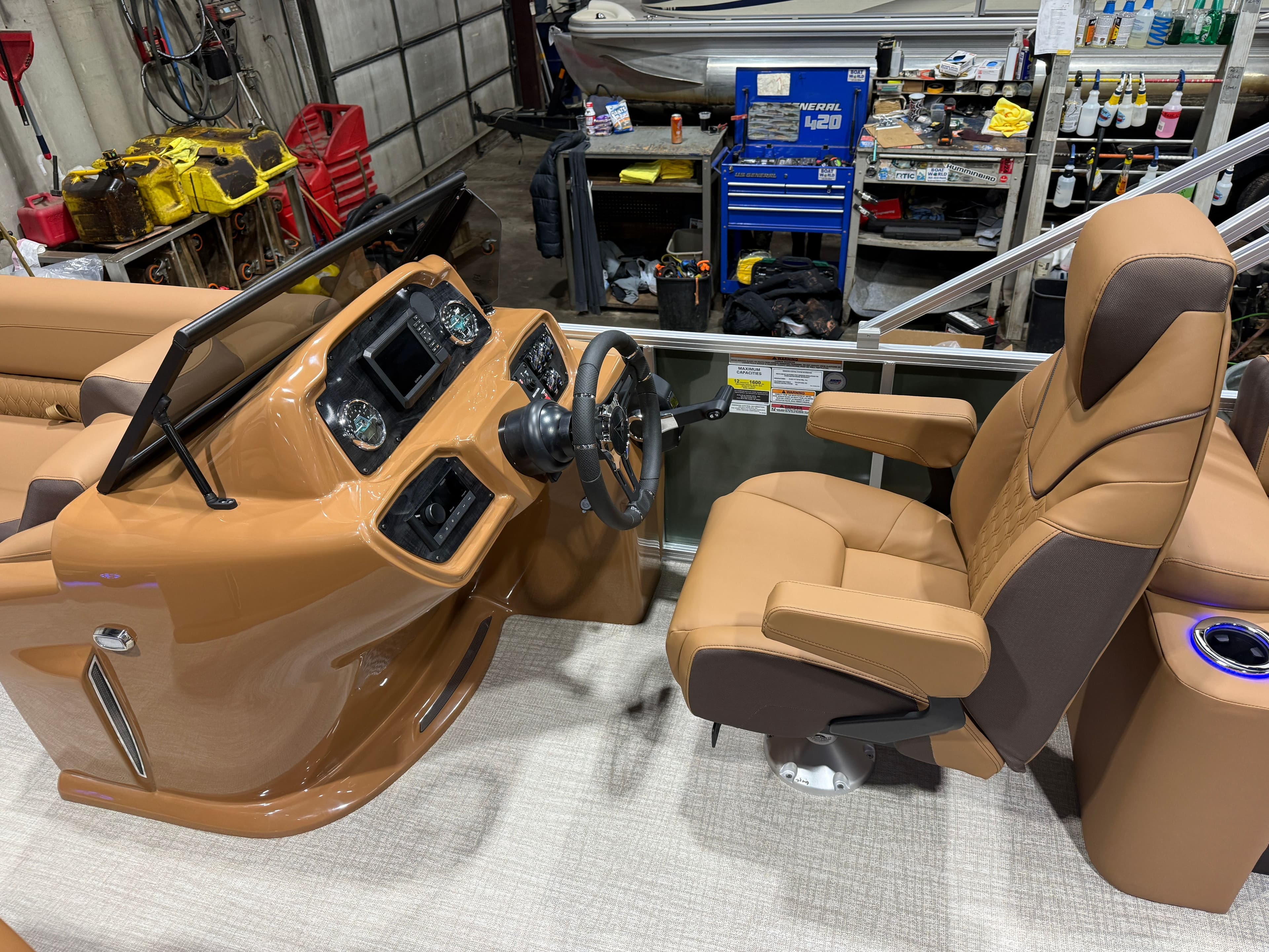 2026 Tahoe LTZ 200HP Elite Windshield 2385 Tritoon - 11
