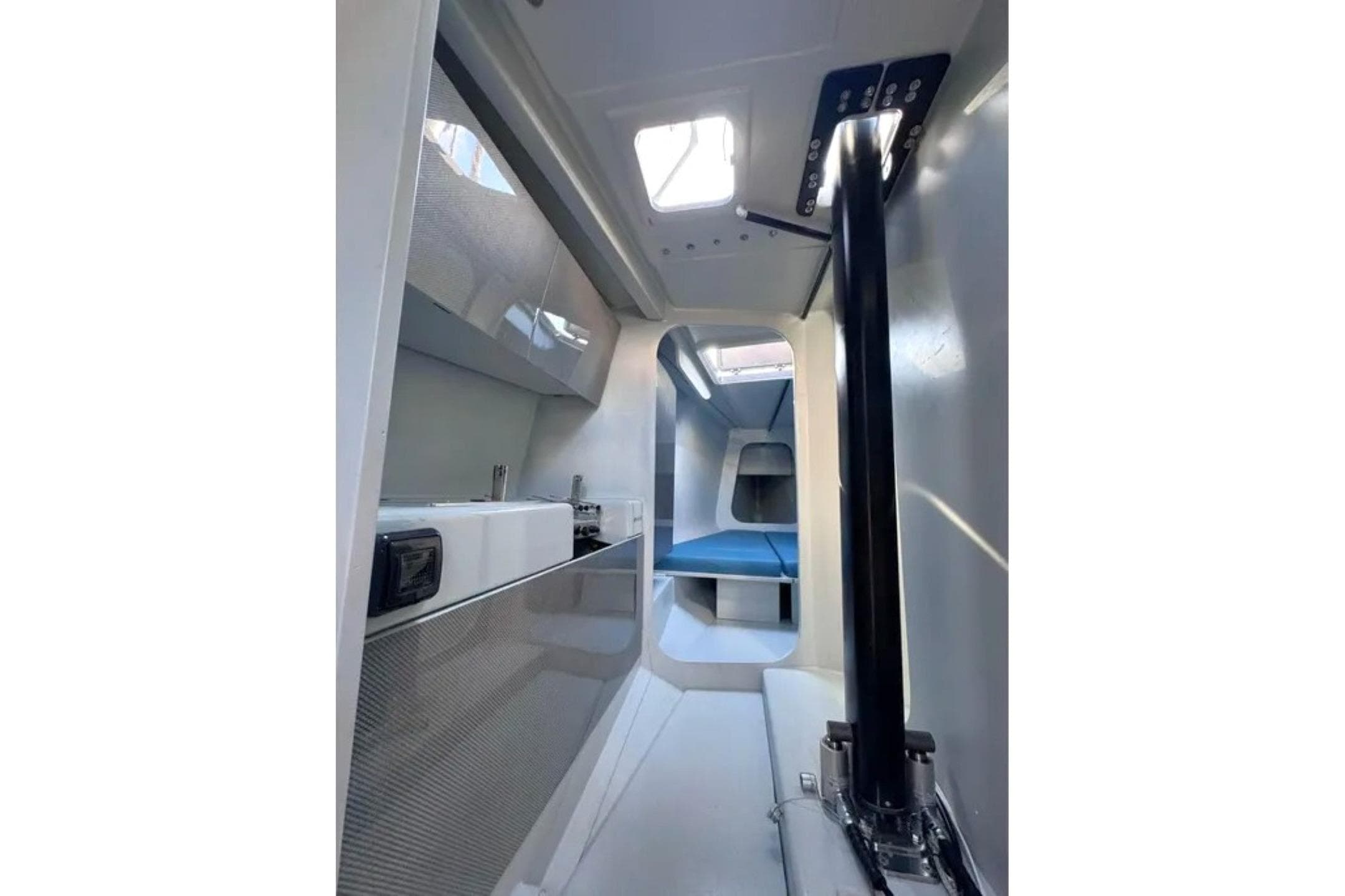 2024 ERYD 40 XSM yacht interior with modern design and sleek finishes.