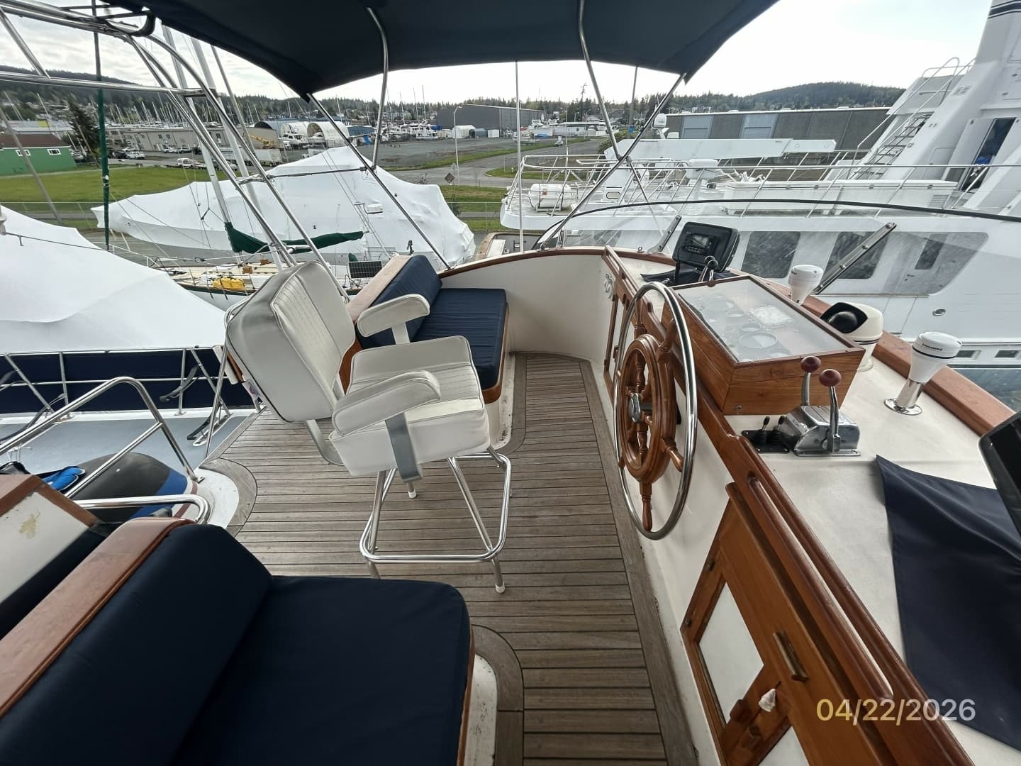 1984 DeFever Raised Pilothouse - Image 26