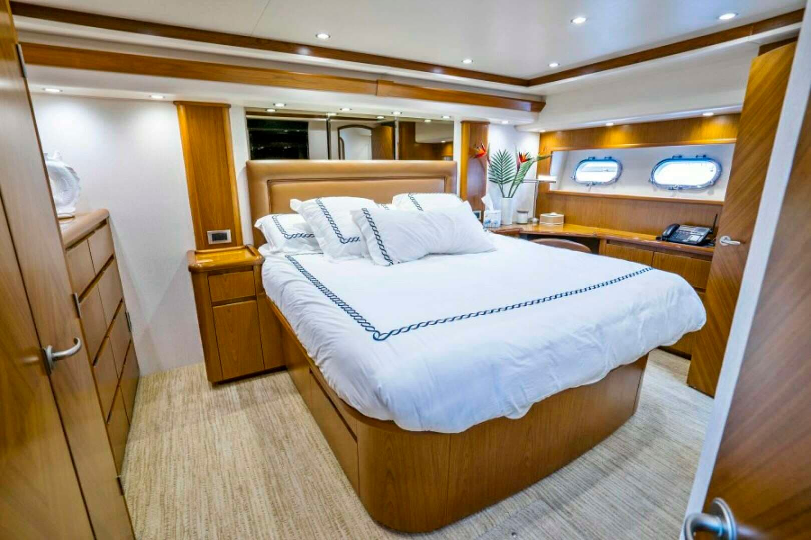 2011 Viking 70 Enclosed Bridge - Image 25