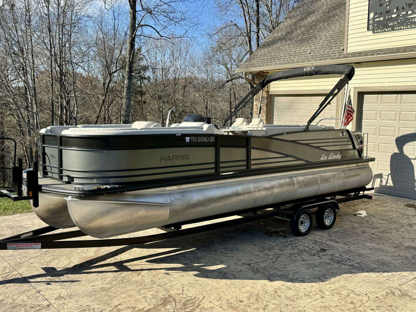 2016 Harris Grand Mariner 250 SLEC Tritoon - Image 15