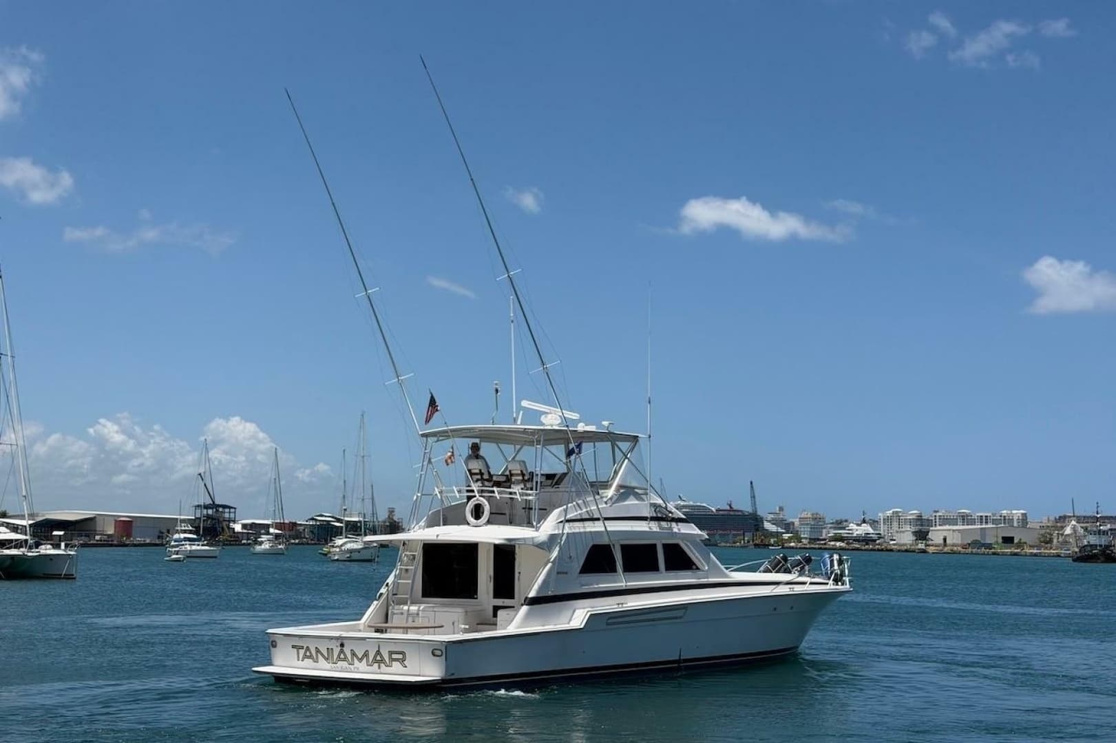 1995 Bertram 60 Convertible - Image 9