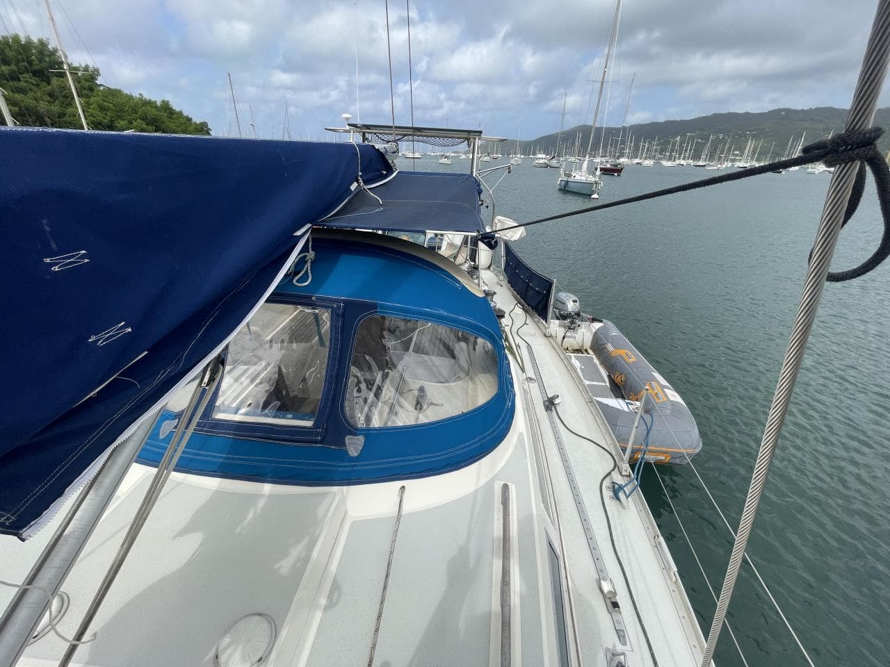 Moody 37 in Martinique