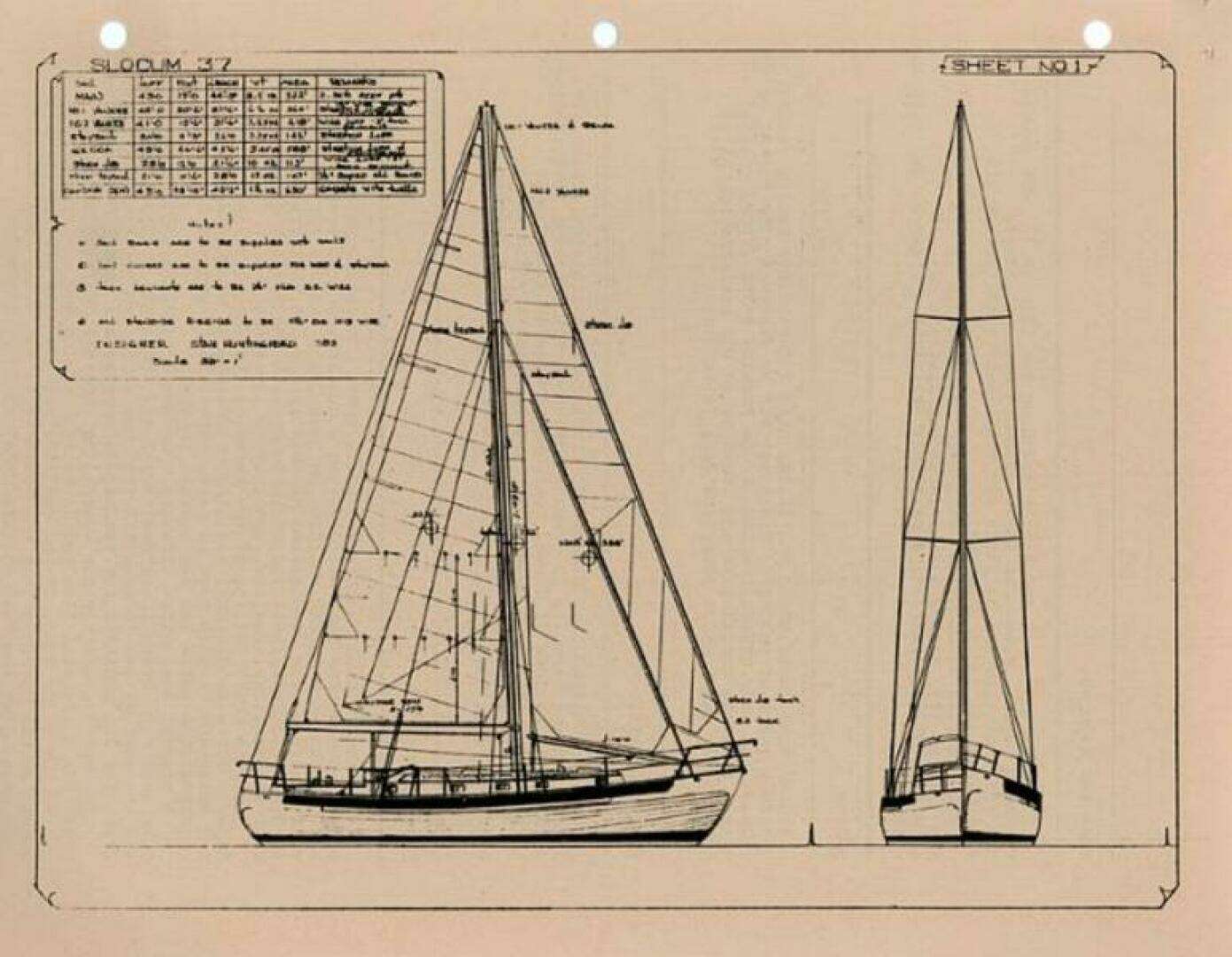 1986 Slocum 37 - Image 59