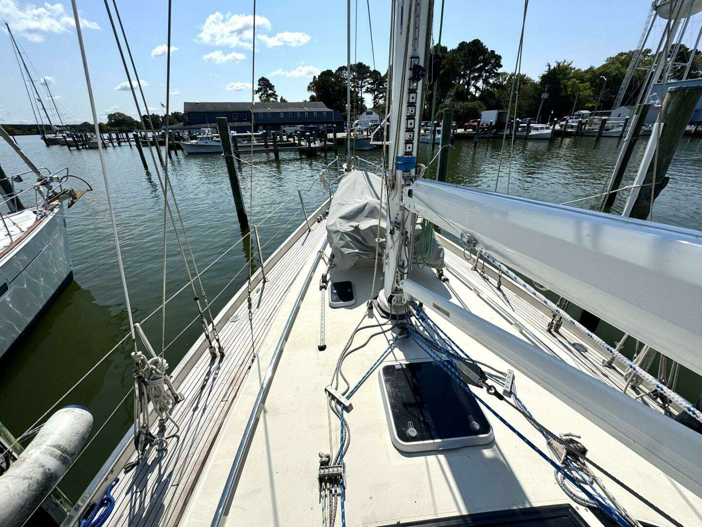 1999 Bowman 48 Aft Cockpit - Image 78