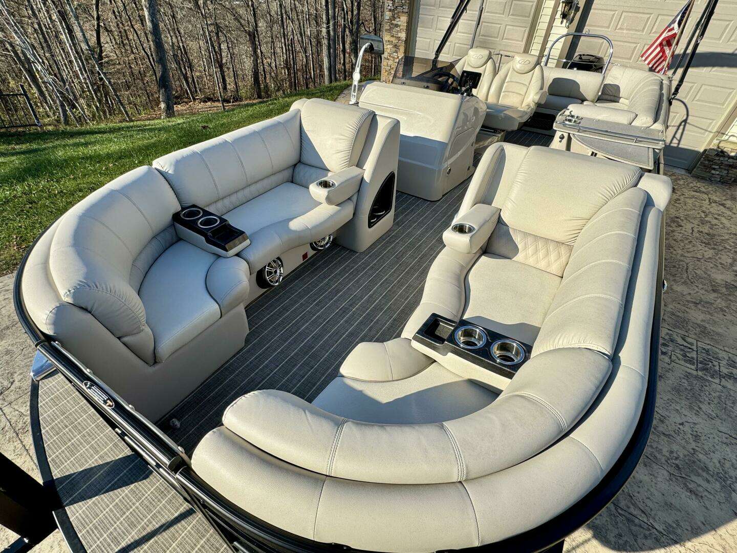 2016 Harris Grand Mariner 250 SLEC Tritoon - Image 17