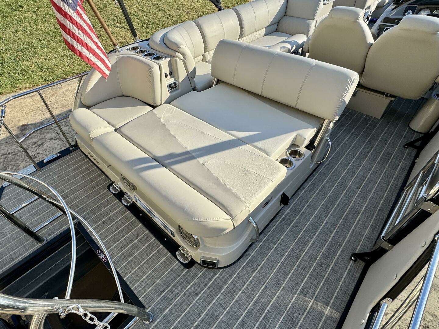 2016 Harris Grand Mariner 250 SLEC Tritoon - Image 63