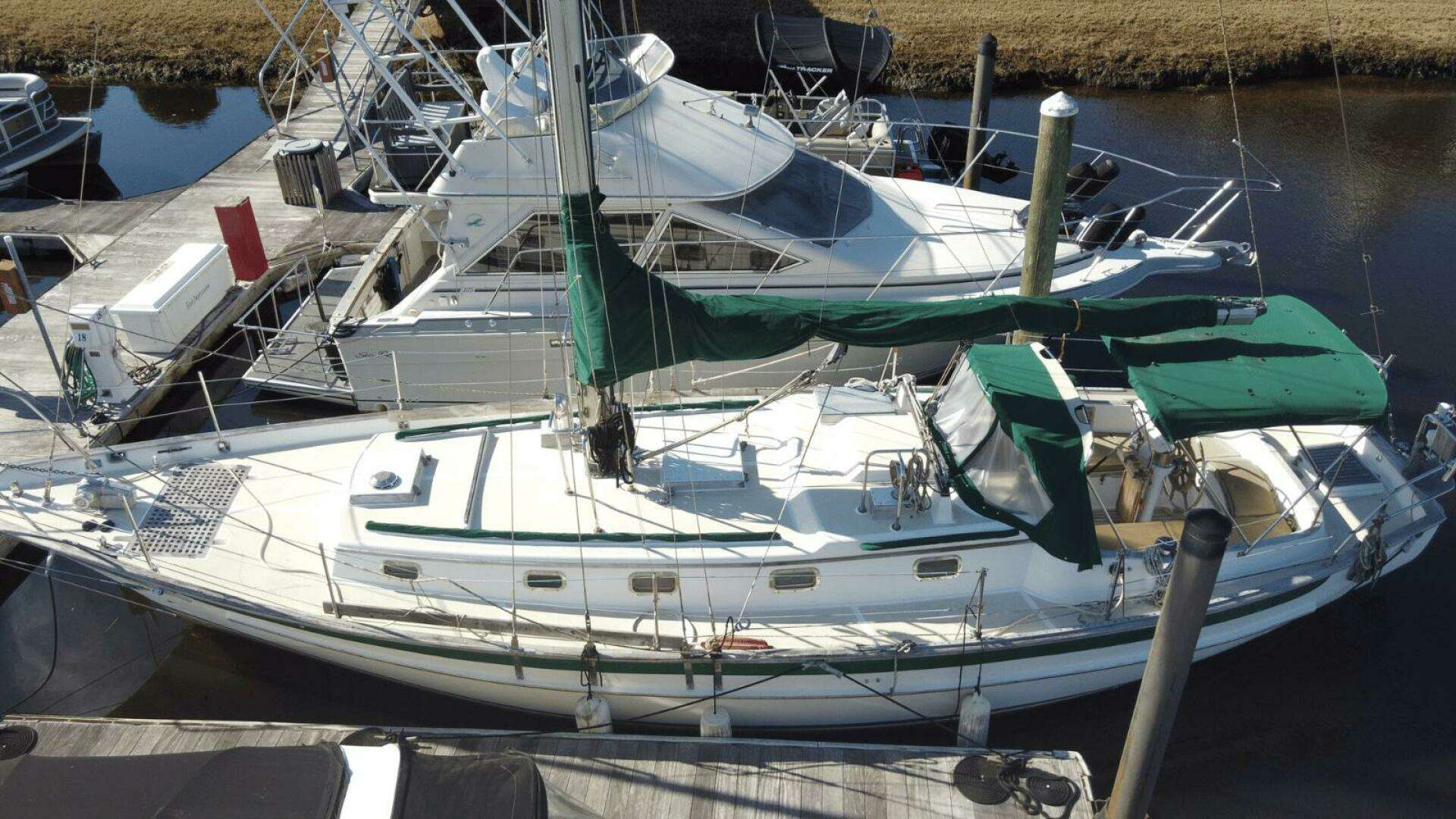 1990 Cabo Rico 38 Cutter - Image 2