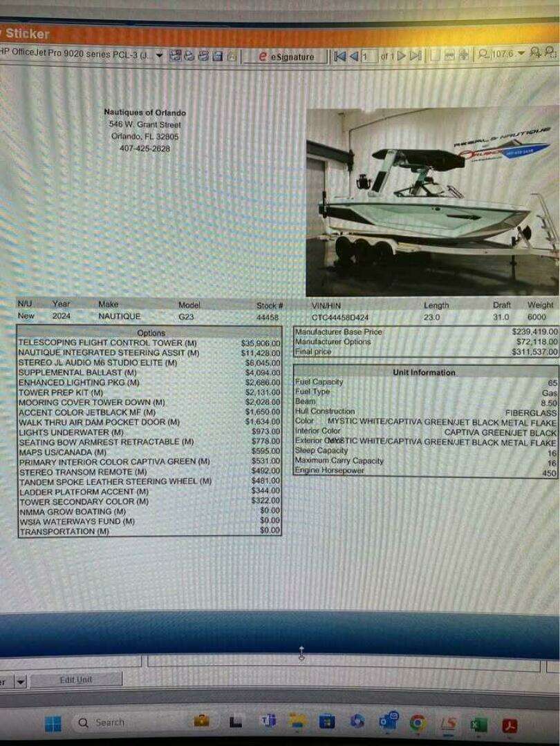 2024 Nautique Super Air G23 - Image 46