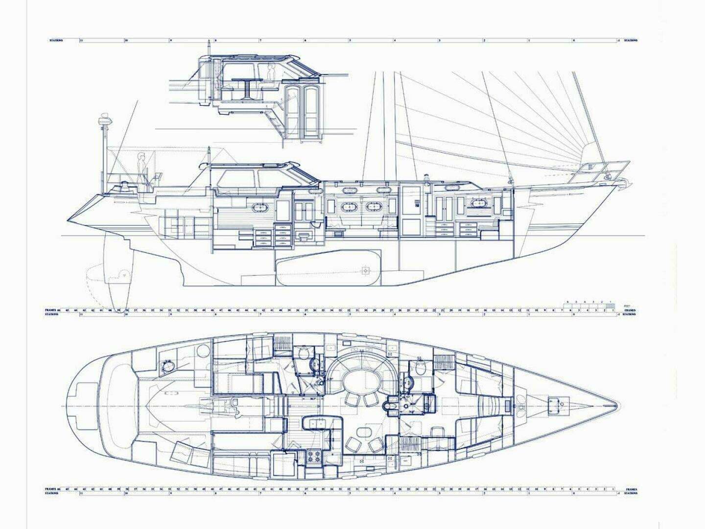 2000 Lyman-Morse 65 Pilothouse Sloop - Image 59