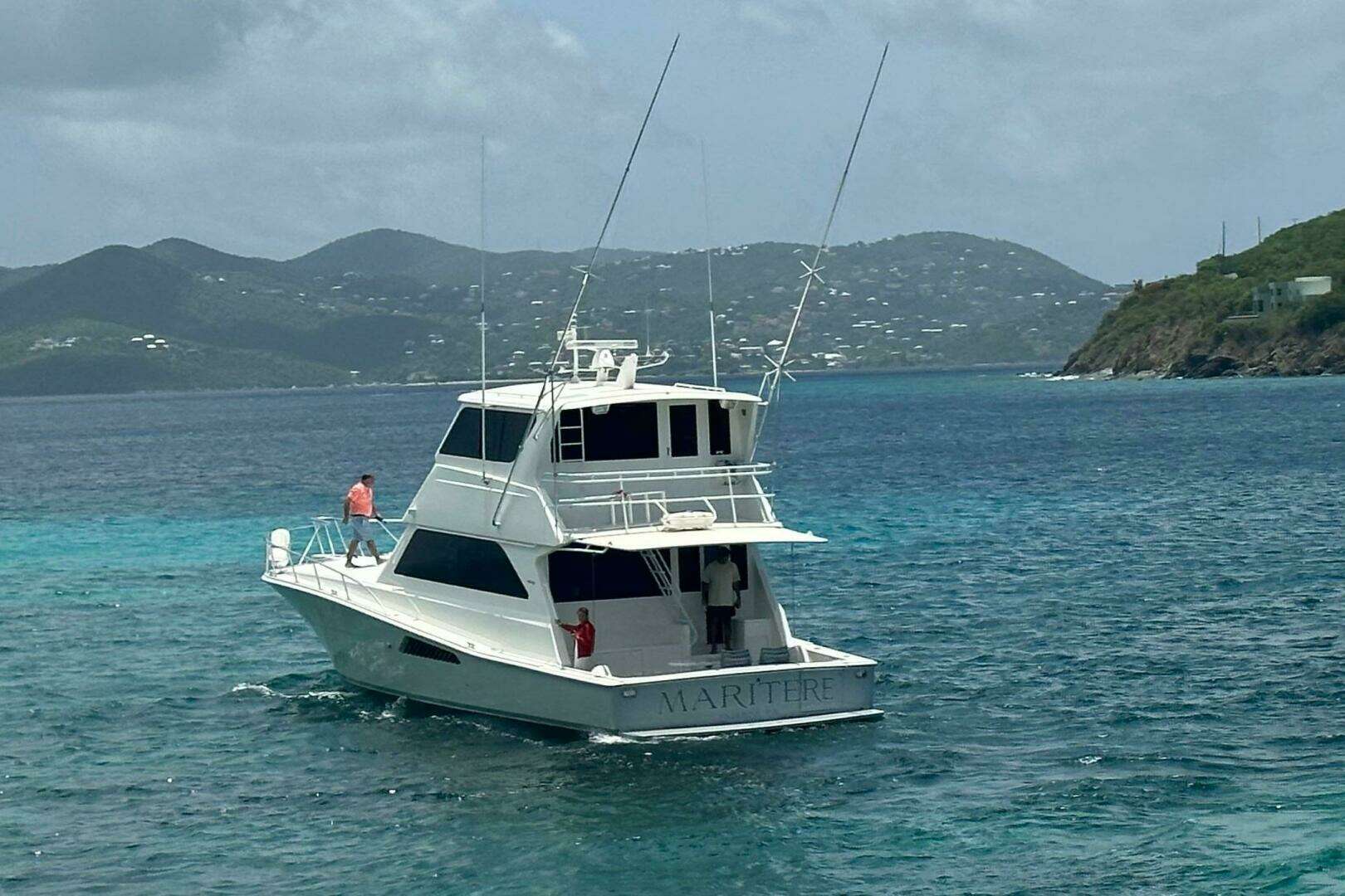 1999 Viking 58 Convertible - Image 2