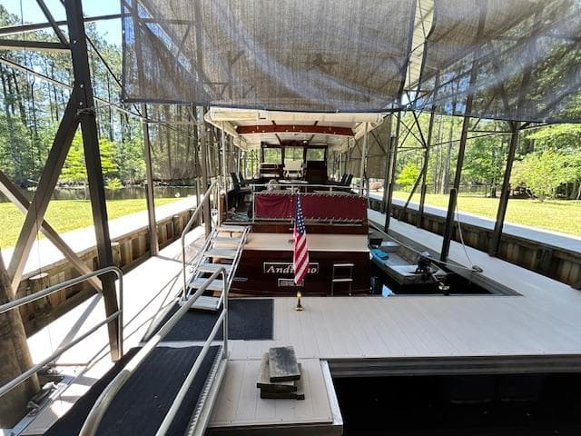 Aft deck