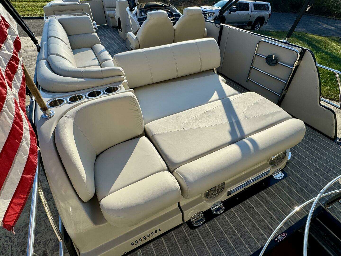 2016 Harris Grand Mariner 250 SLEC Tritoon - Image 56