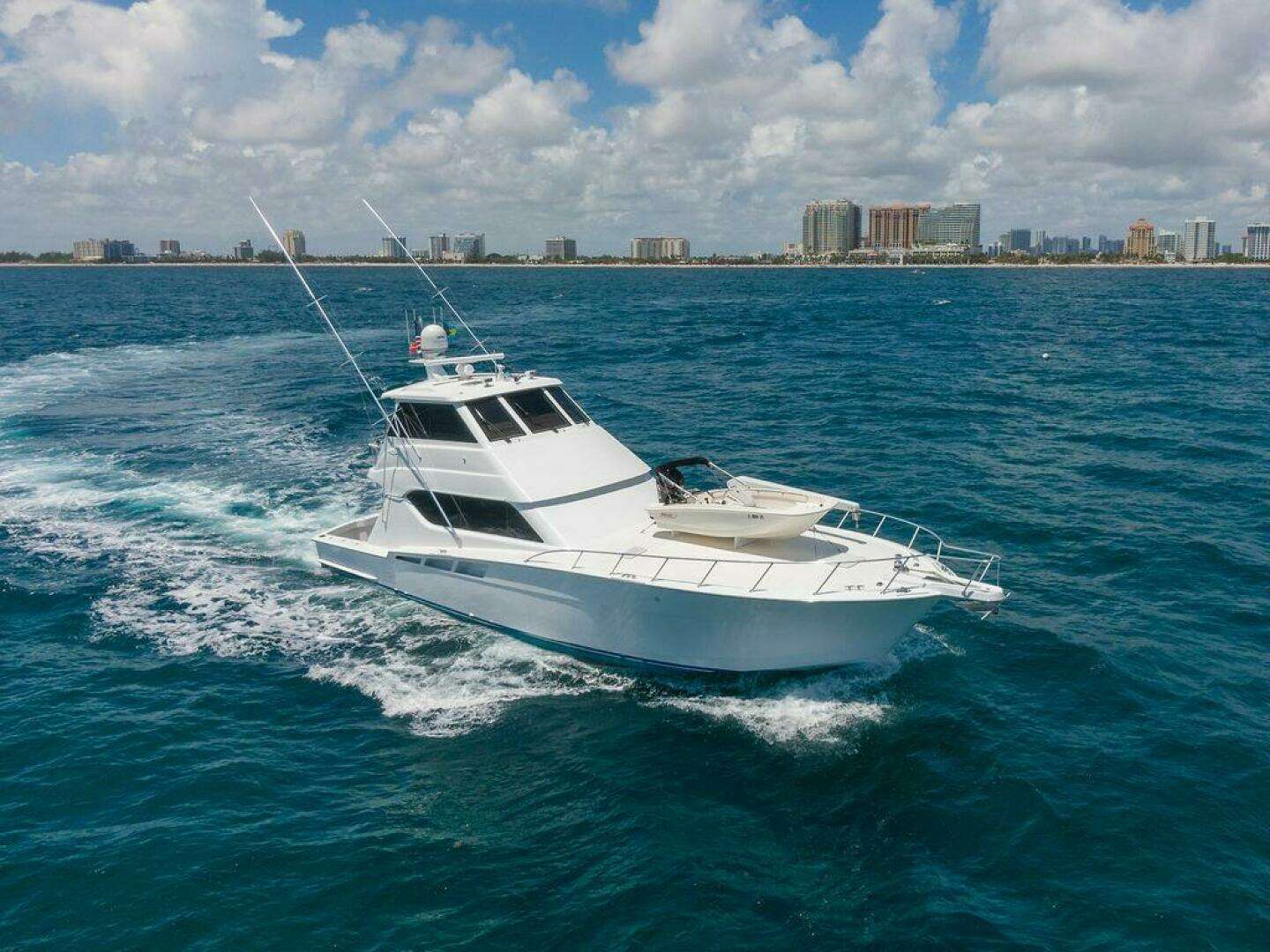 2005 Hatteras Enclosed Bridge - Image 2