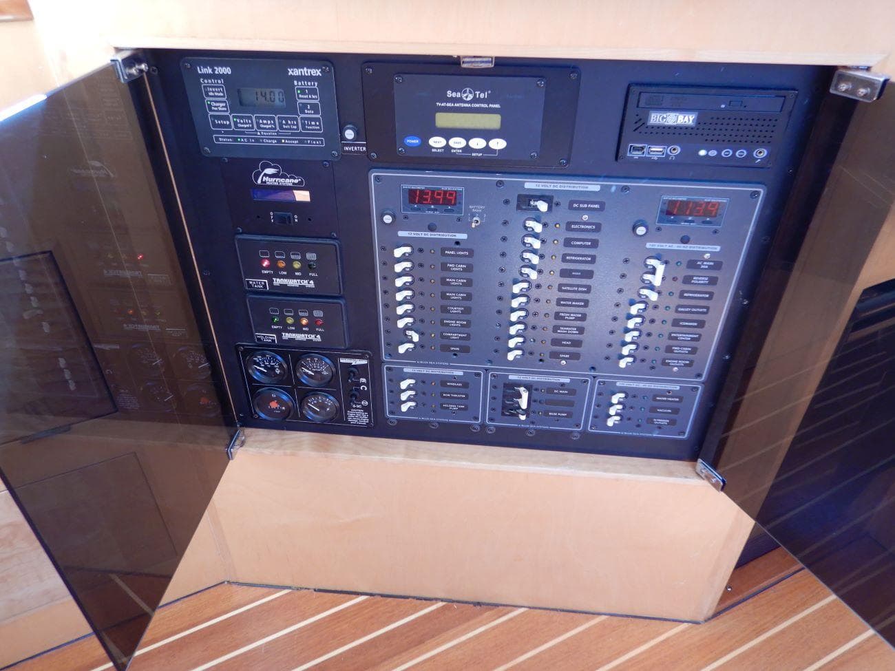 Panel Behind Stbd Helm