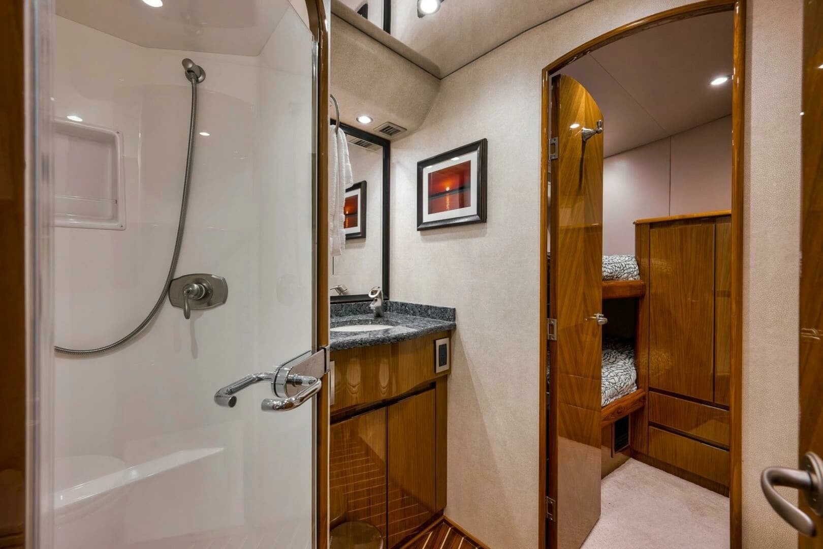 2011 Viking 76 Enclosed Bridge - Image 39