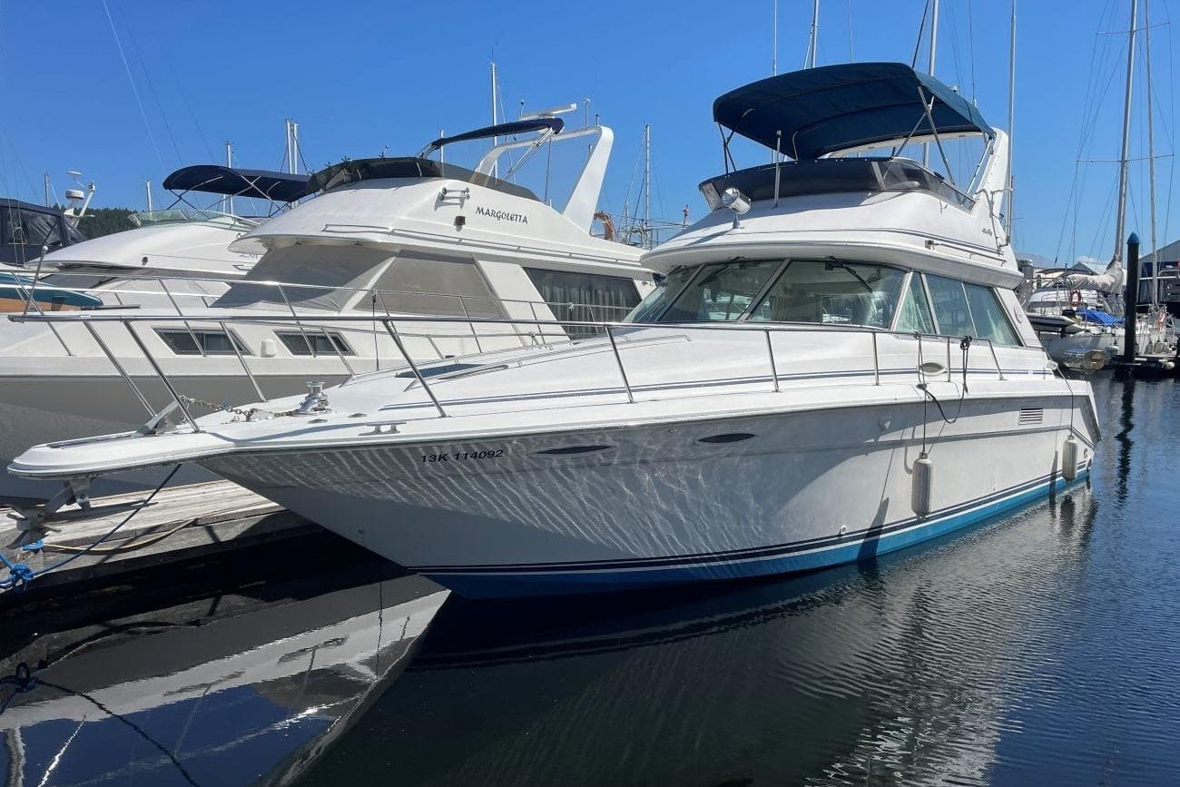 1991 Sea Ray 370 Sedan Bridge
