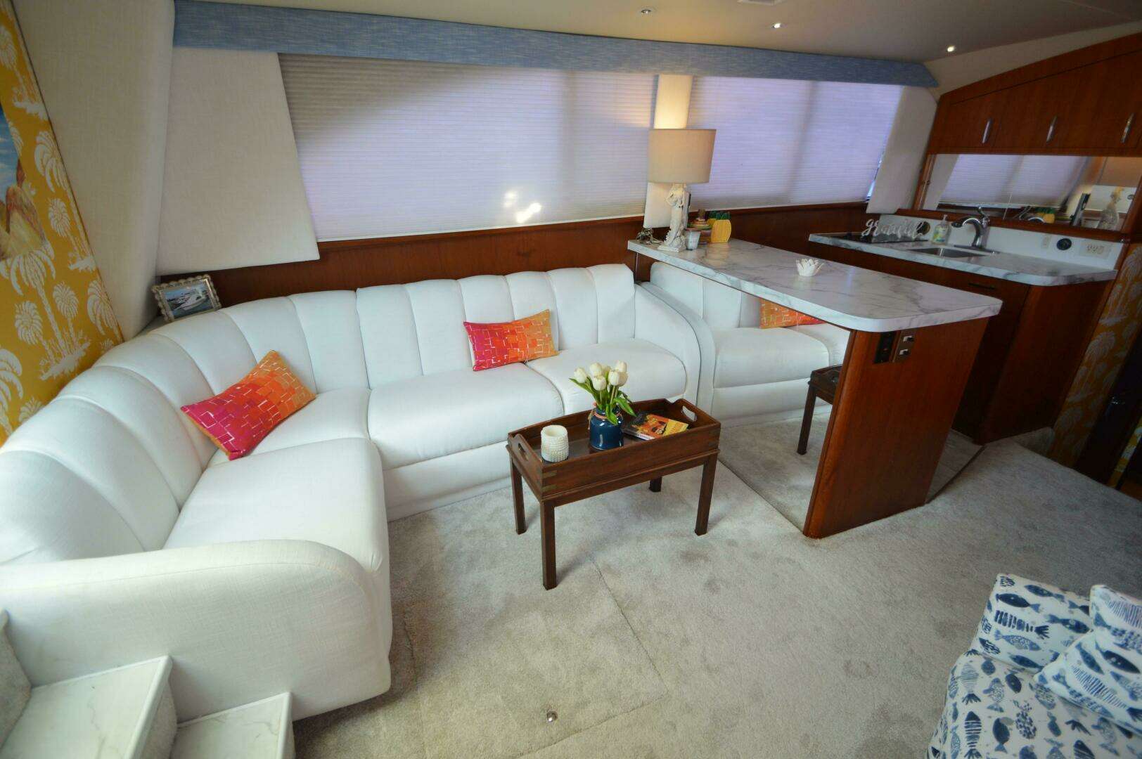 1995 Ocean 48 Cockpit Motor Yacht - Image 8