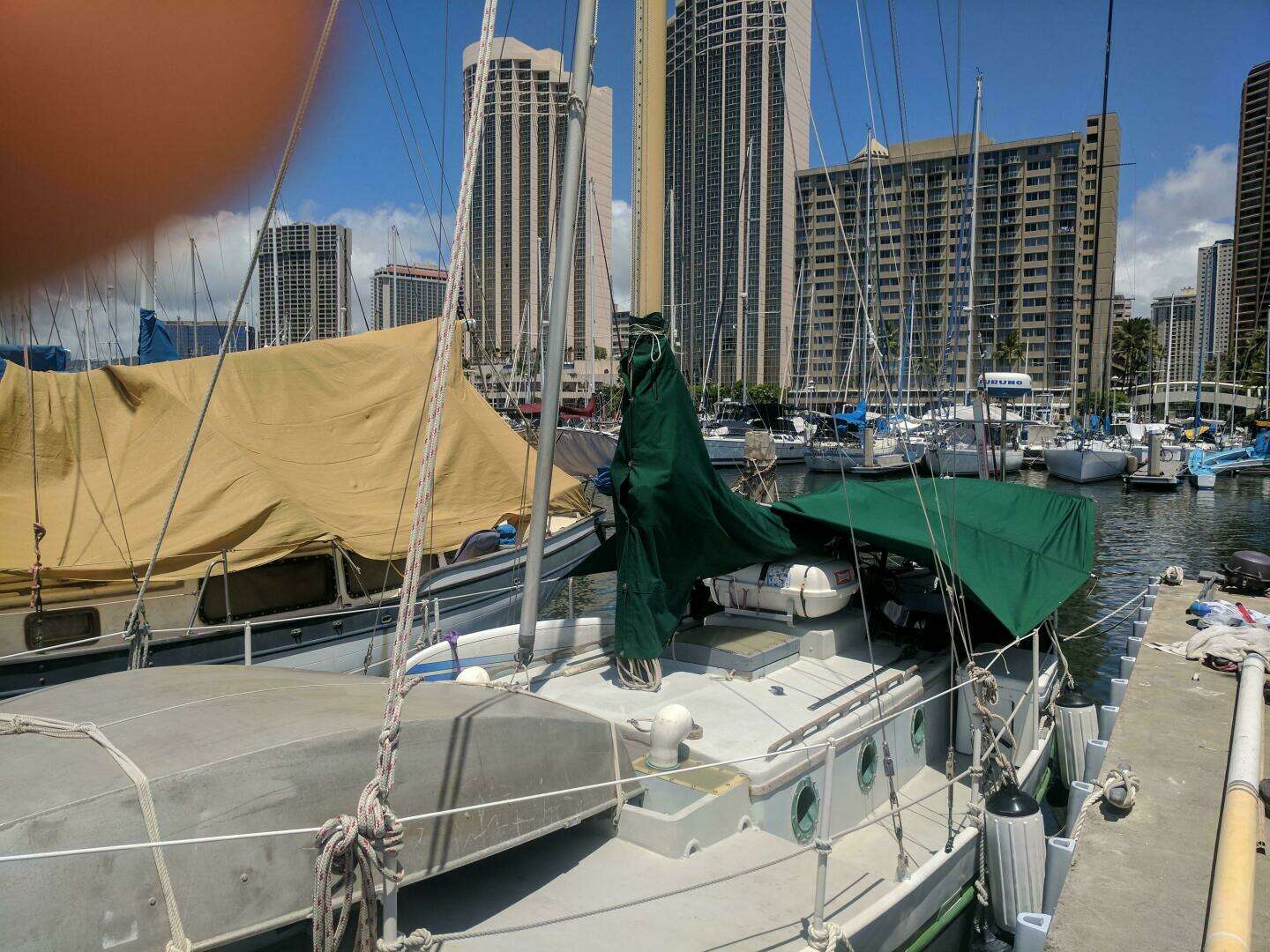 1982 Custom Tahiti Rover Steel Auxiliary Cutter - Image 5