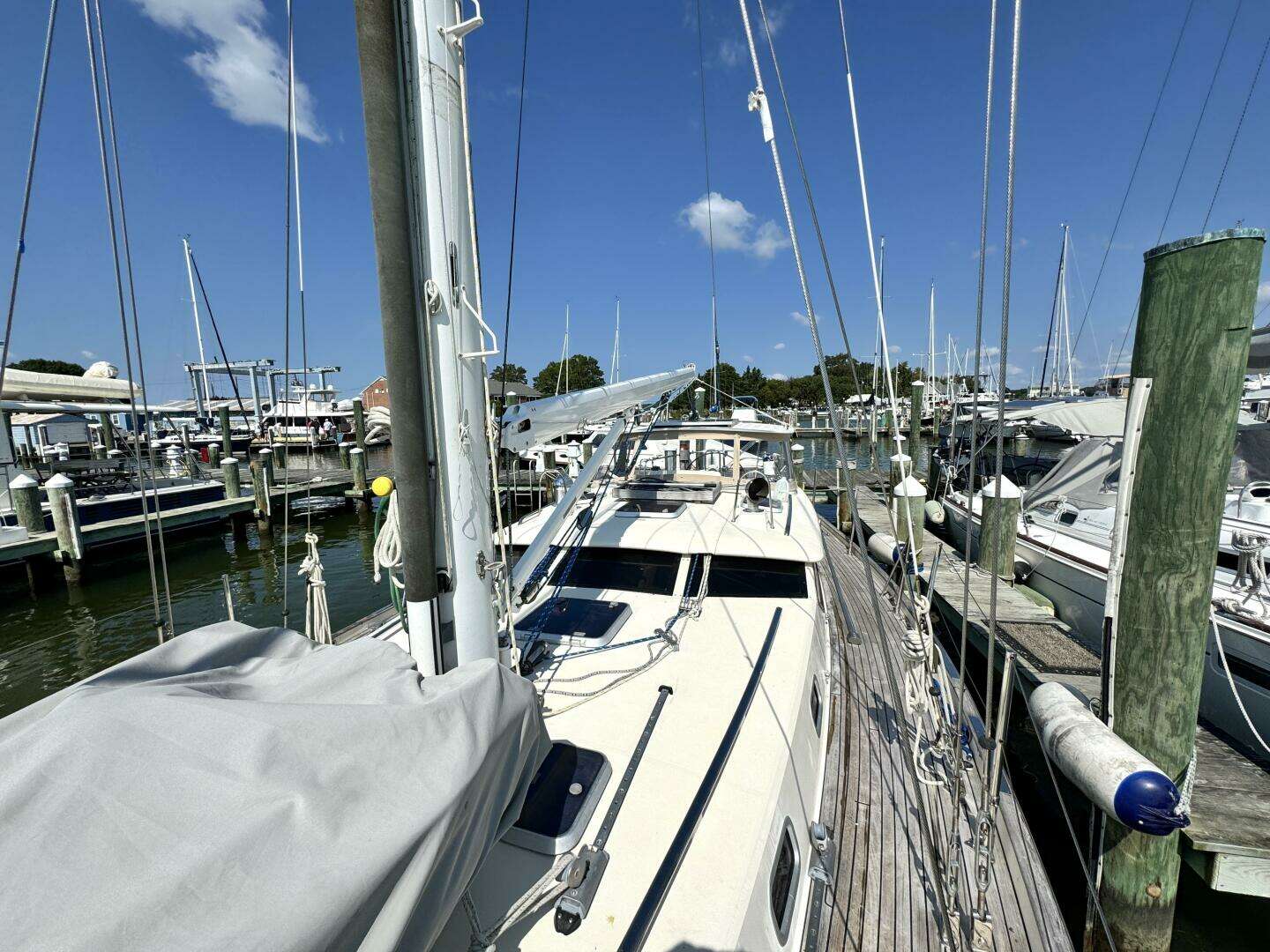 1999 Bowman 48 Aft Cockpit - Image 70
