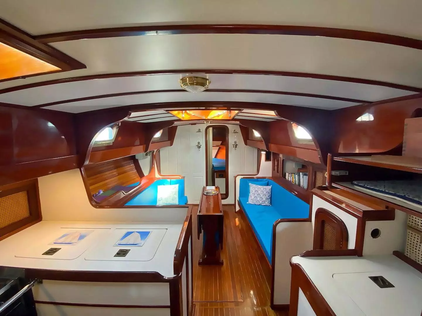 1986 Cherubini 48 Staysail Schooner - Image 2