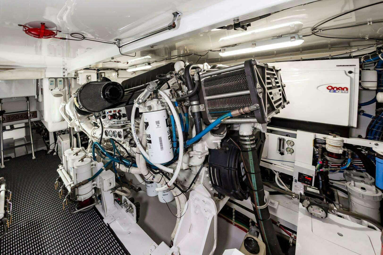 2008 Hatteras 64 Enclosed Bridge - Image 65