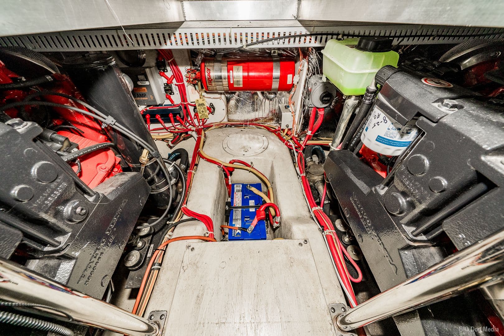 Engine Compartment Looking FWD