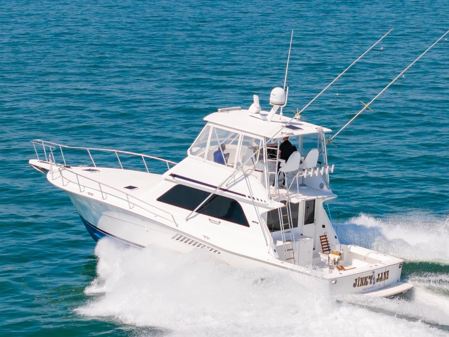 1998 Viking 47 Convertible - Image 2
