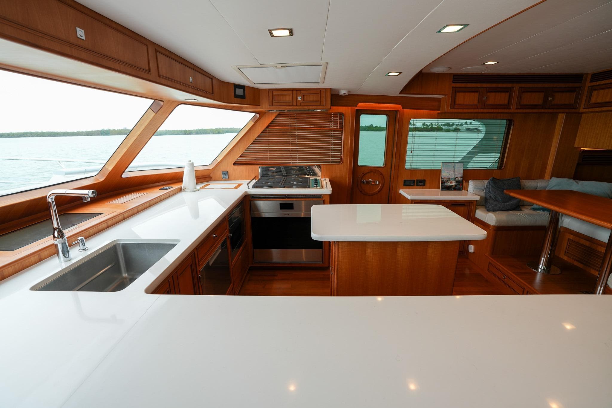Galley facing starboard