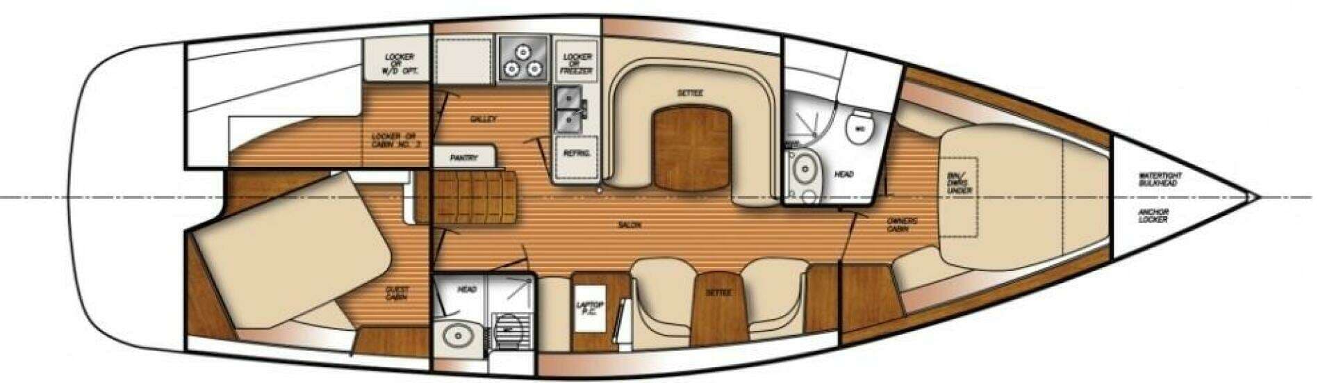 2016 Catalina 445 - Image 3