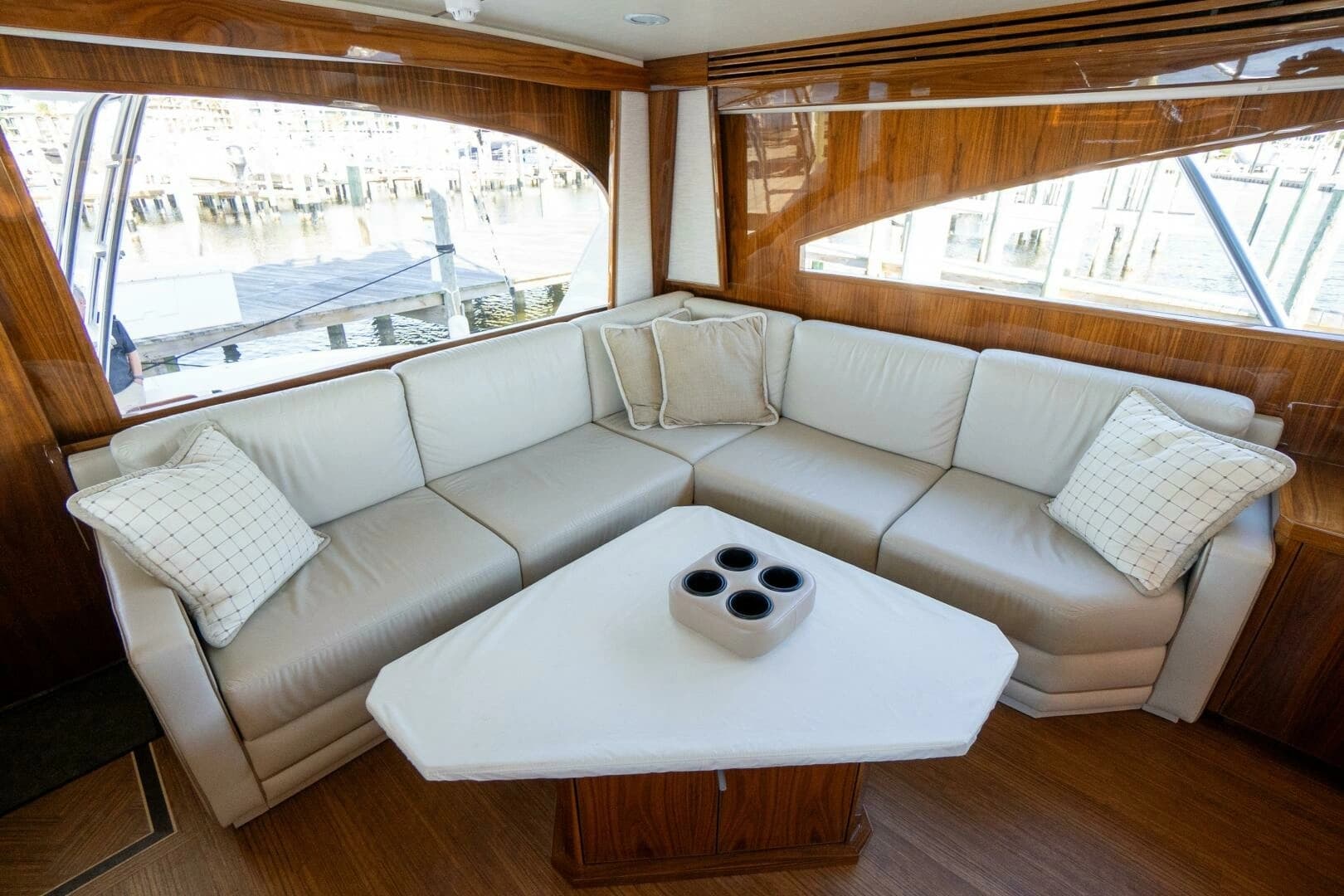 2021 Viking 72 Enclosed Bridge - Image 5