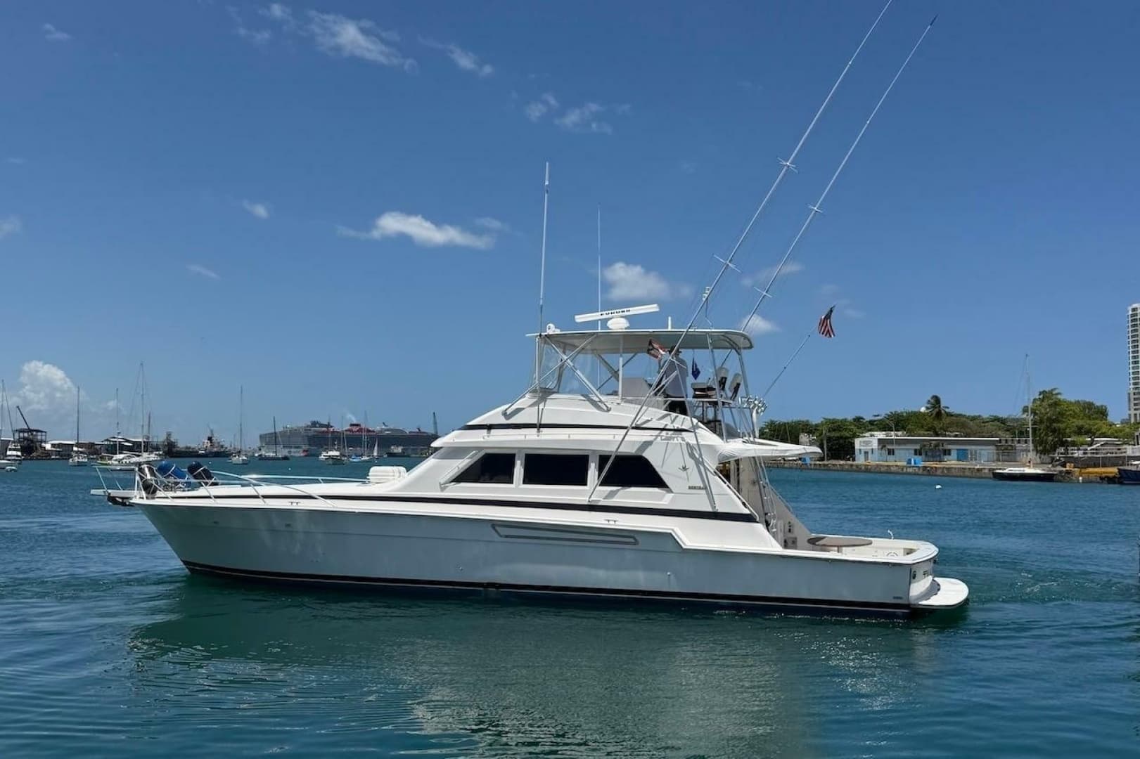 1995 Bertram 60 Convertible - Image 3