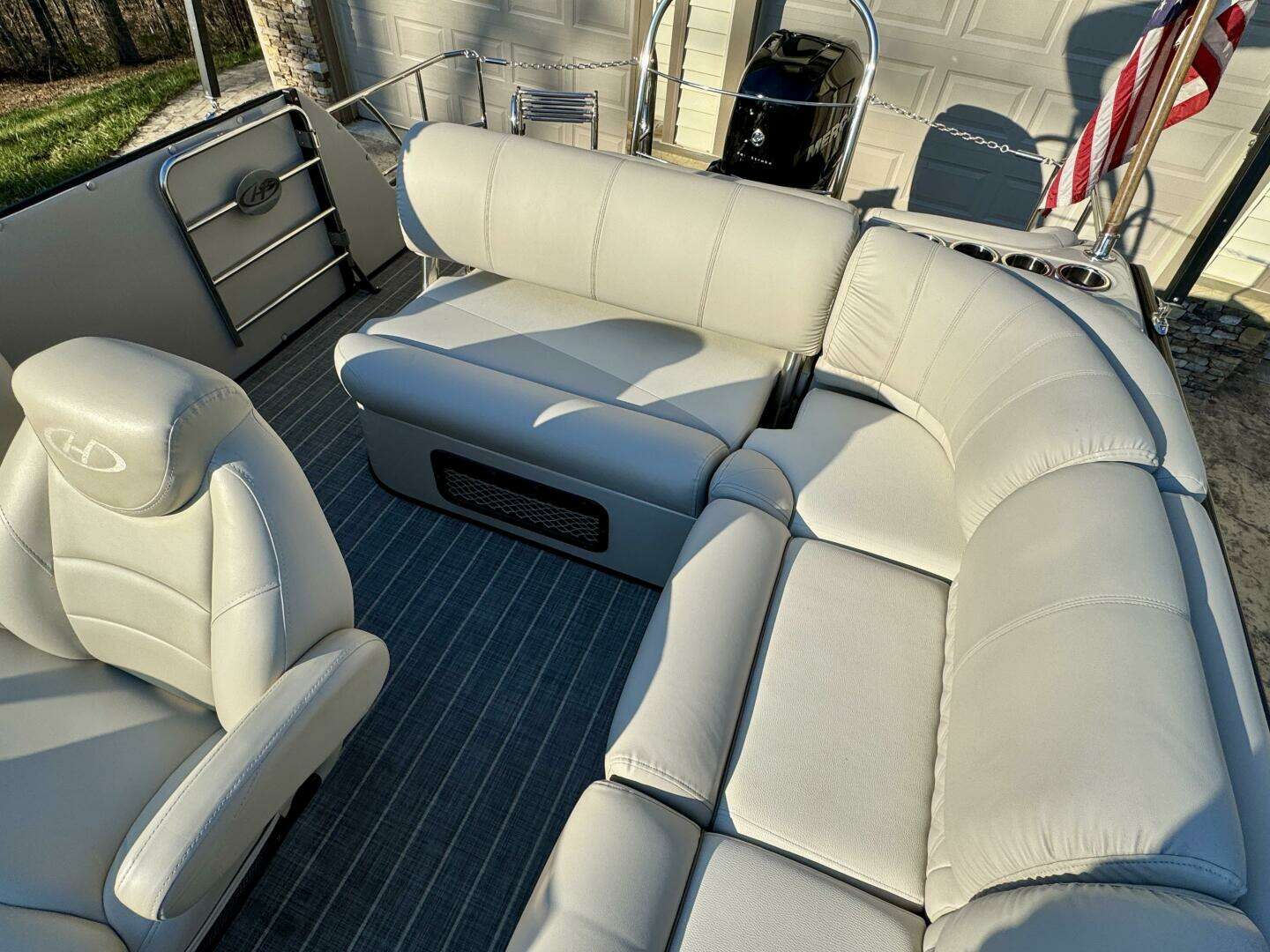 2016 Harris Grand Mariner 250 SLEC Tritoon - Image 49