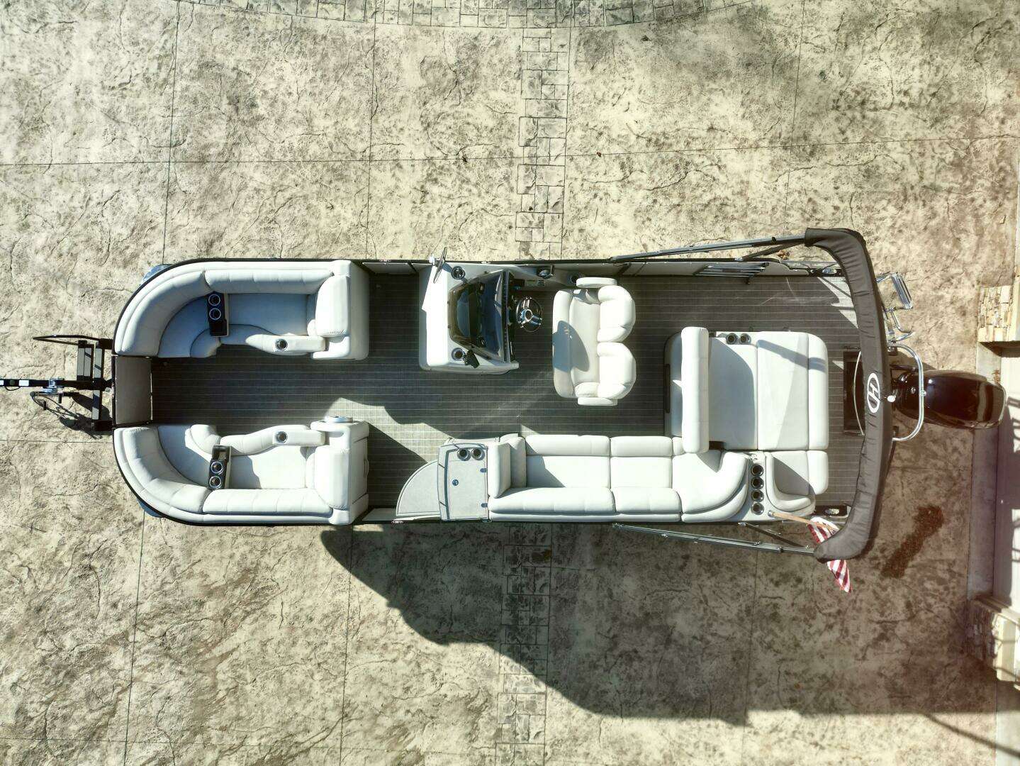 2016 Harris Grand Mariner 250 SLEC Tritoon - Image 10