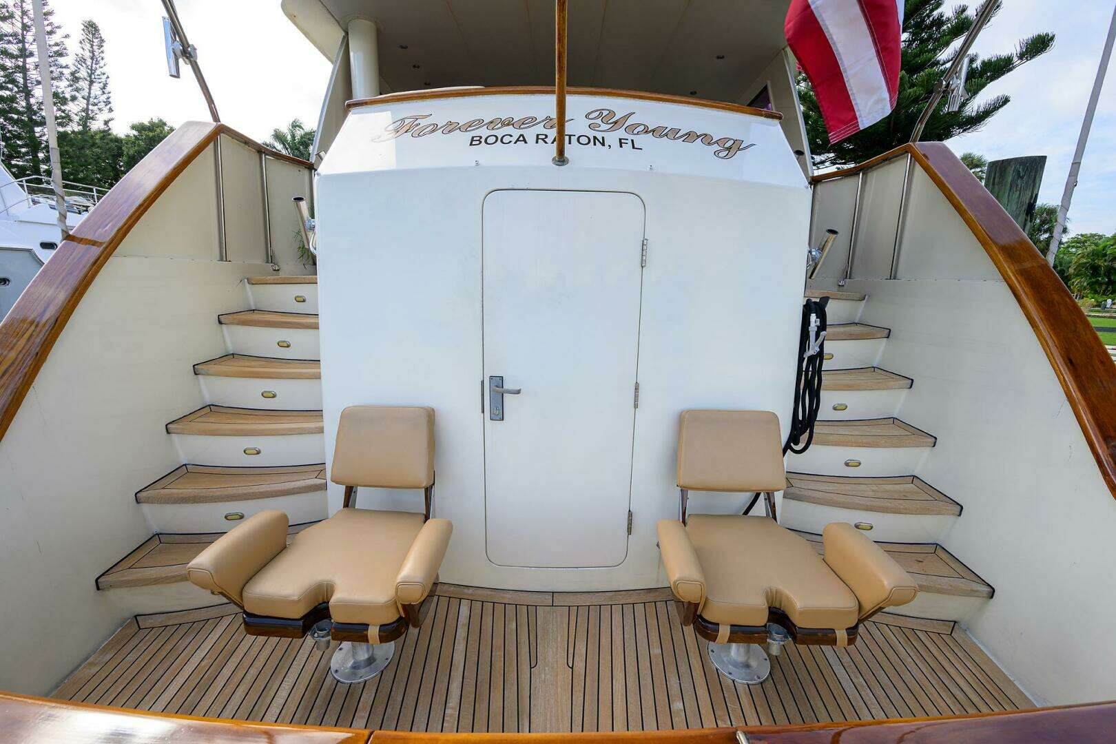 1991 Hatteras 78 Cockpit Motor Yacht - Image 51