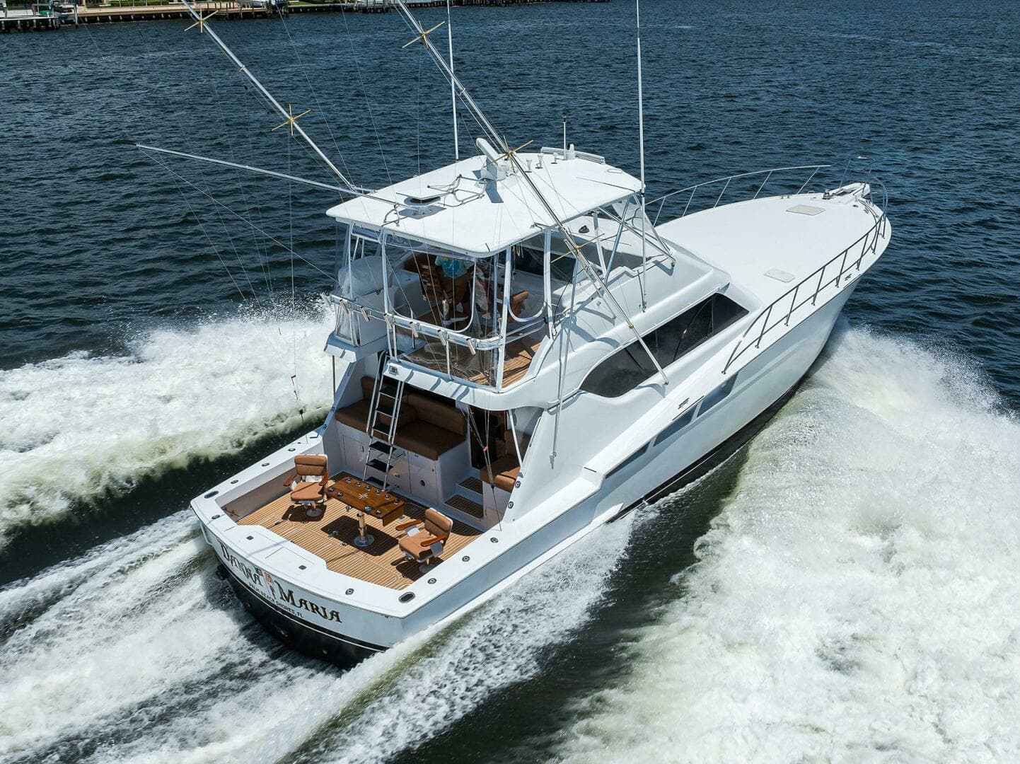 2001 Hatteras Convertible - Image 85