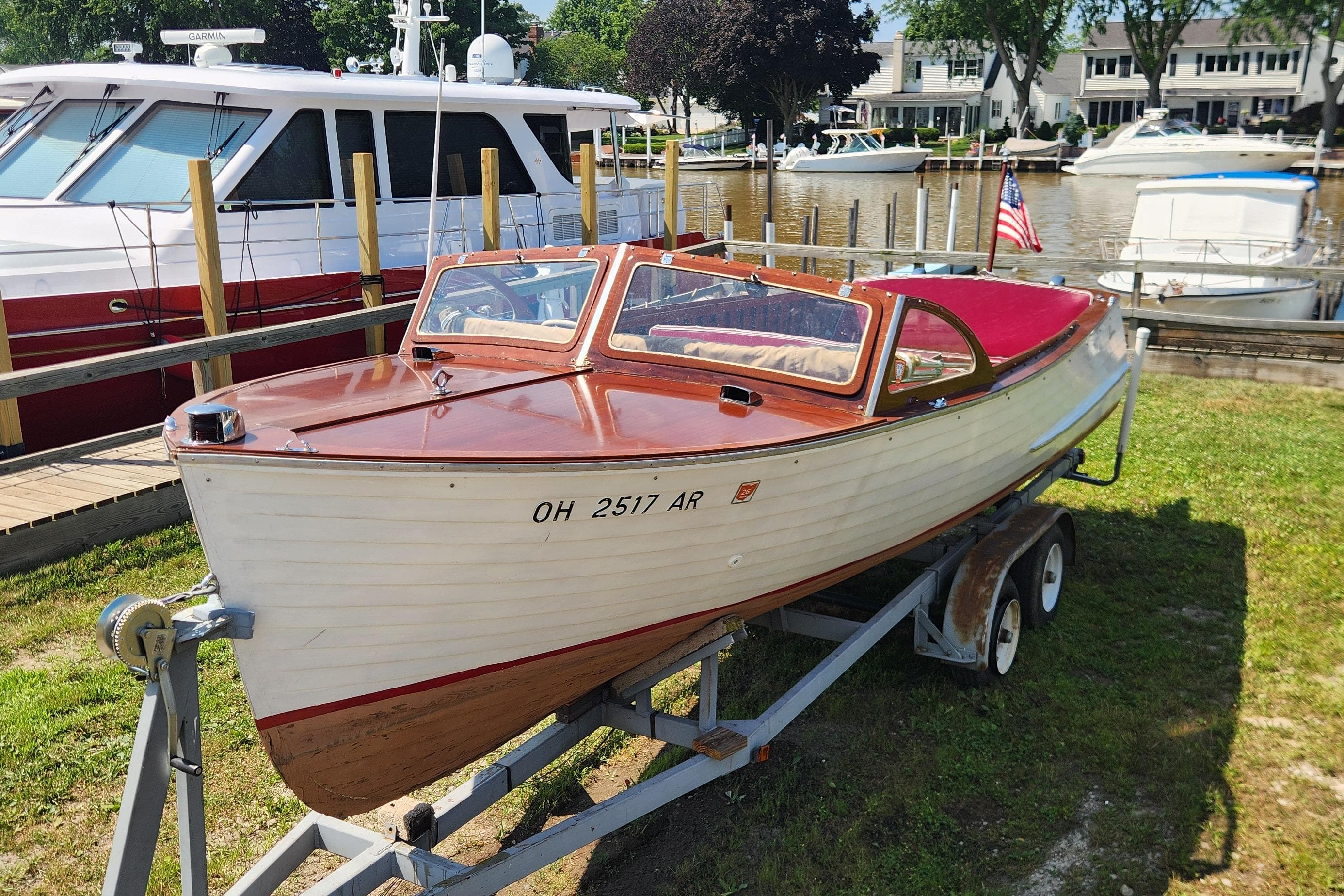 1958 Lyman Inboard Runabout