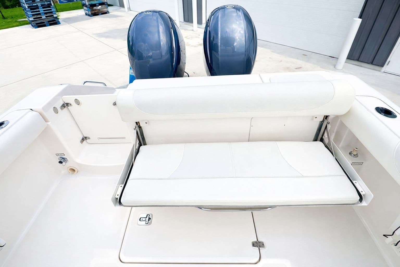 Transom Seat - Fold Down