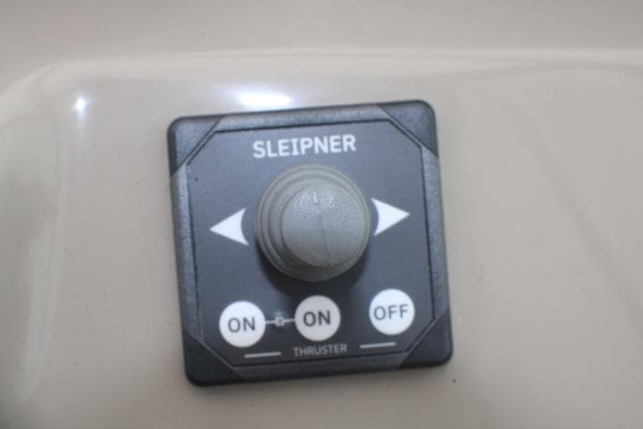 Joystick control panel for Sleipner thruster on 2007 Sea Ray 340 Sundancer.