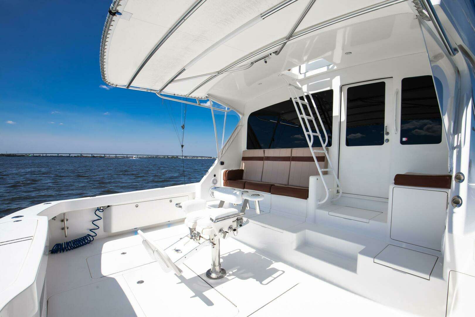 2009 Viking 64 Enclosed Bridge w/ Tower - Image 7
