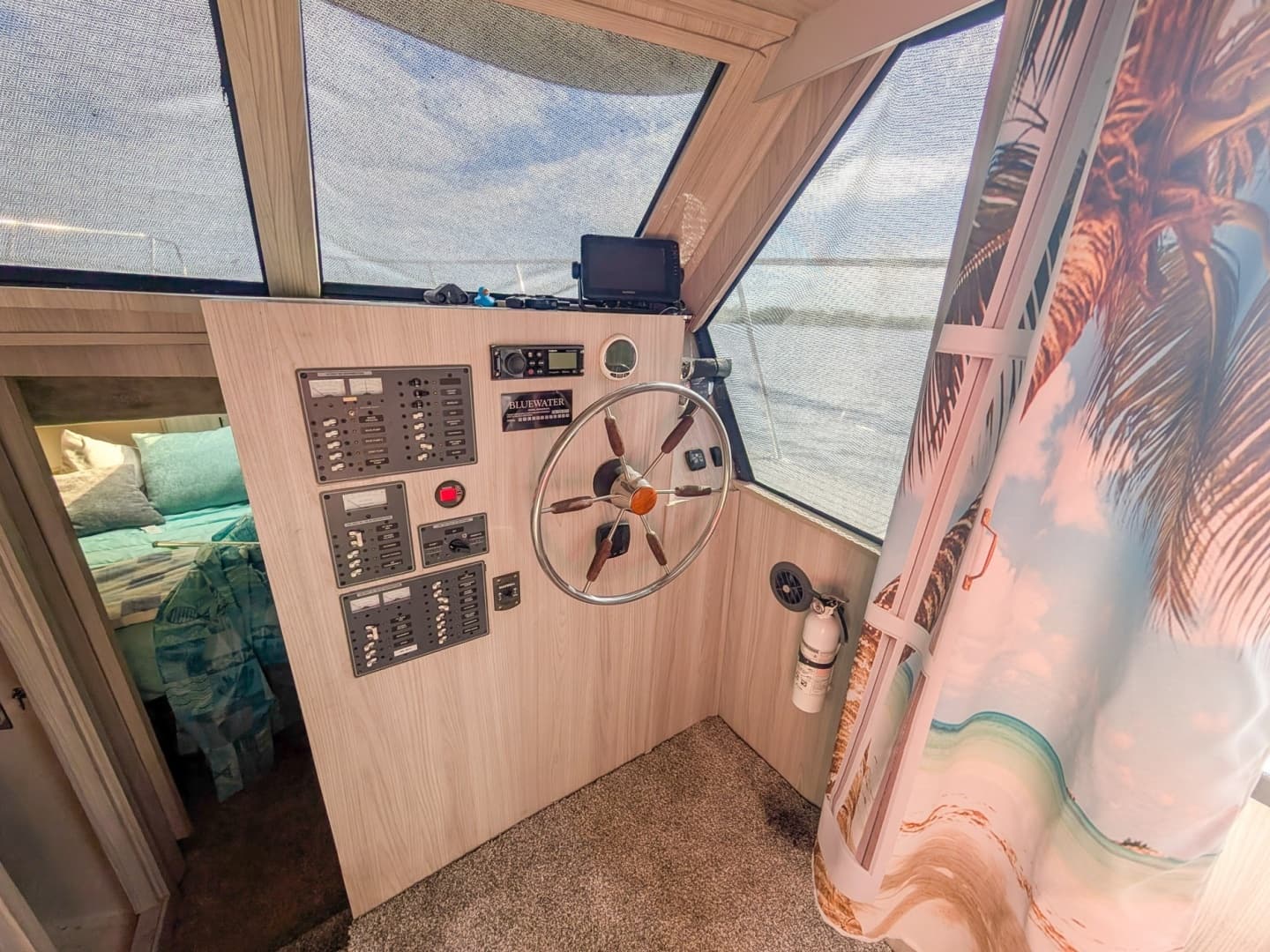 1987 Bluewater Yachts 51 Coastal Cruiser Cockpit - Image 20