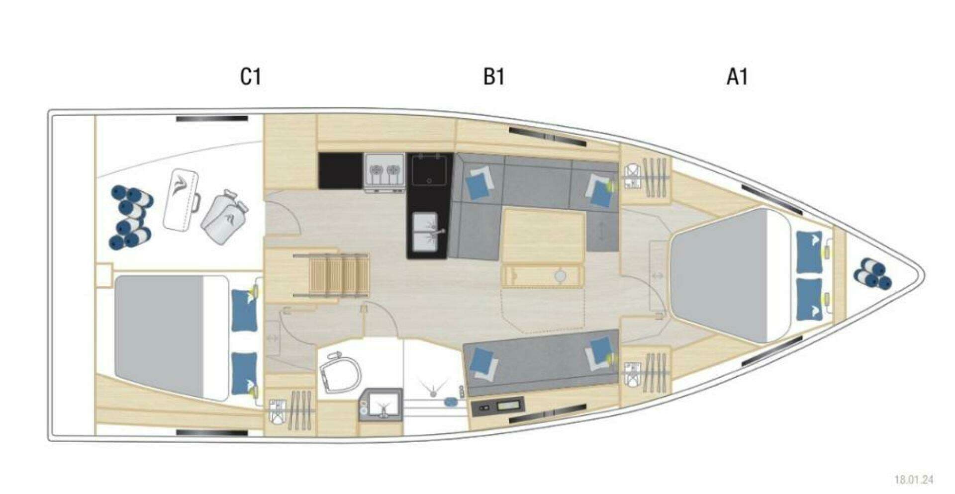 2025 Hanse 360 - Image 15