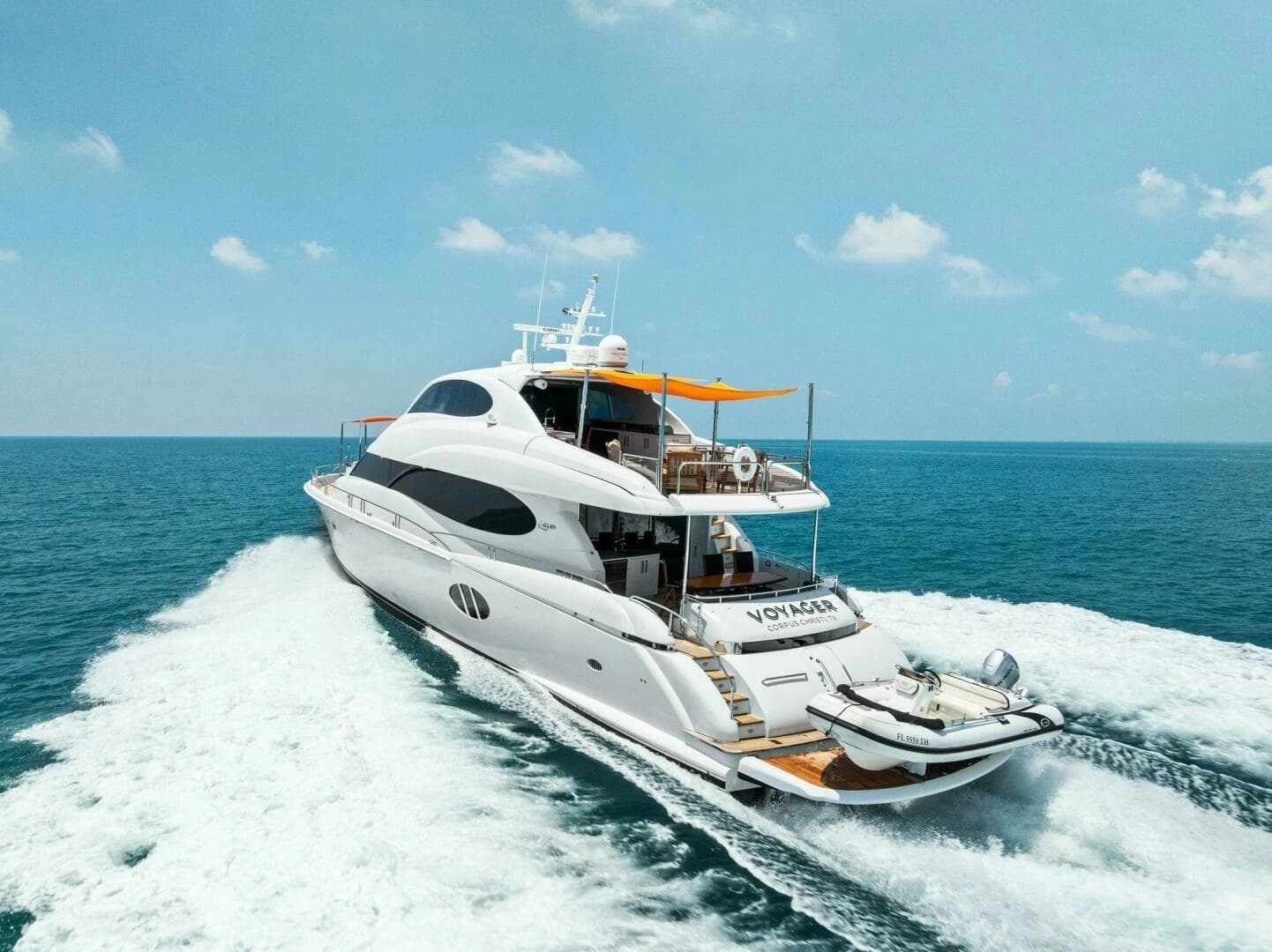 2006 Lazzara Yachts 84 Skylounge - Image 95