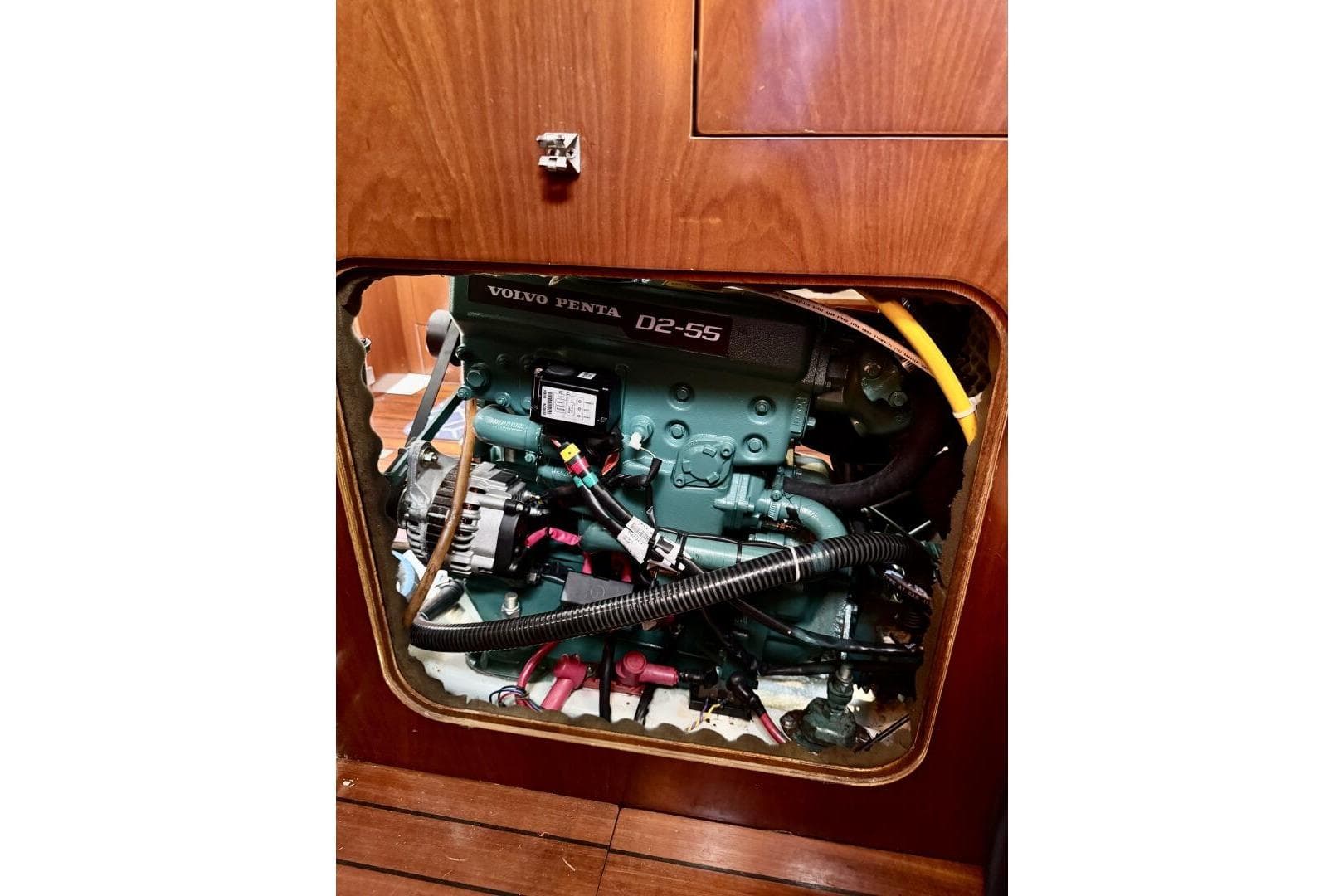 Volvo Penta D2-55 engine in 1991 Beneteau First 45f5 sailboat.